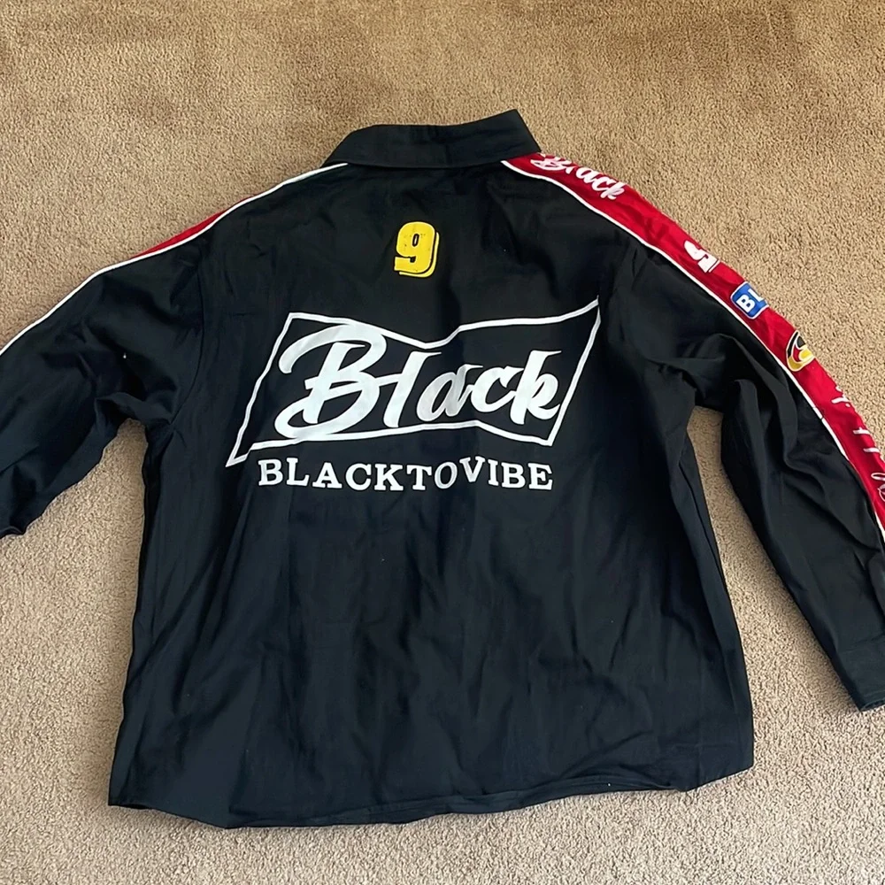 Button Up Racer Shirt - Picture 2 of 3